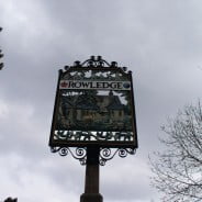 Rowledge Village Sign