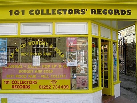 Yellow shop front