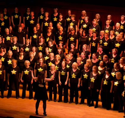 group singing