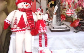 A gift stall at a Christmas Market