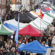 Christmas Market from above