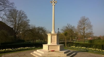 Gostrey meadow war memorial spring