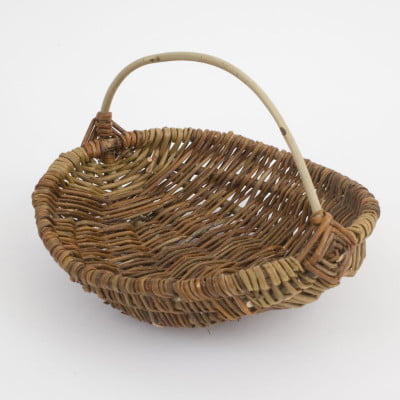 wooden woven basket