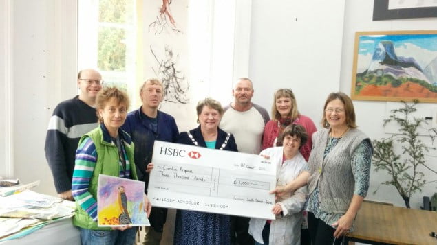 Creative Response receive a grant.