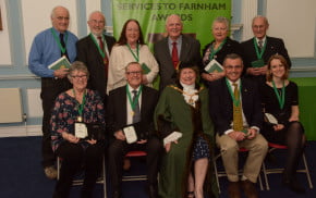 Services to Farnham Awards 2016.