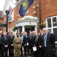 Commonwealth Day 2015. Copyright Farnham Town Council