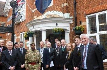 Commonwealth Day 2015. Copyright Farnham Town Council