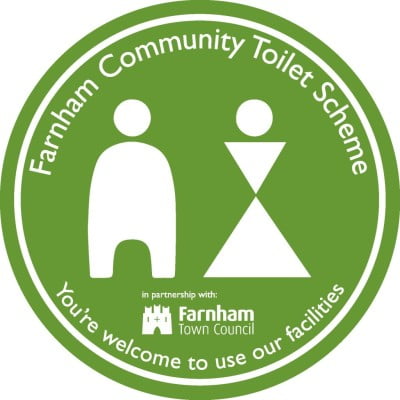 Farnham Community Toilet Scheme logo
