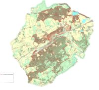 Map of Farnham Town Council area.