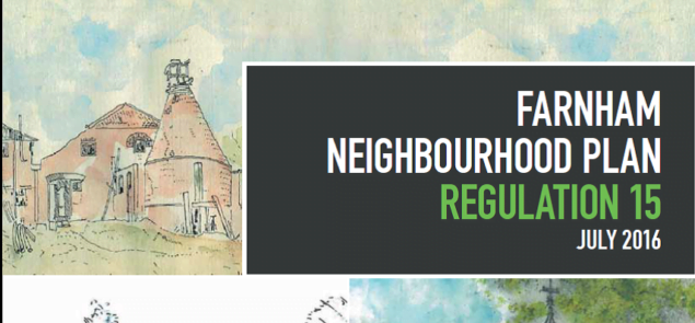 Cover of Neighbourhood Plan document.