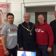 The Mayor of Farnham with members of Team Rubicon