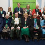 Recipients of Services to Farnham Awards 2017.