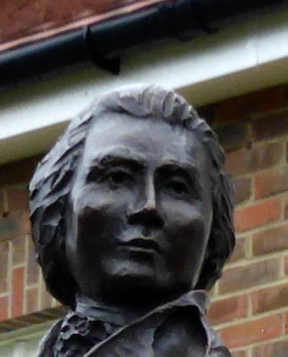 Head of a statue