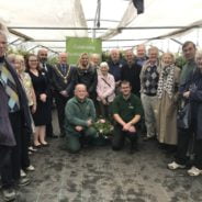 People in greenhouse at Greenhouse open day 2017