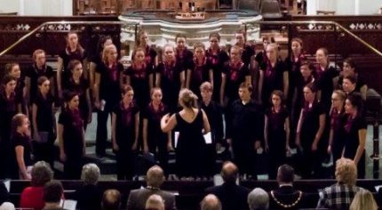 Choir in a church setting