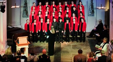 Choir in church setting