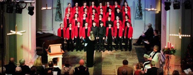Choir in church setting