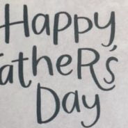 Happy Father's Day in script