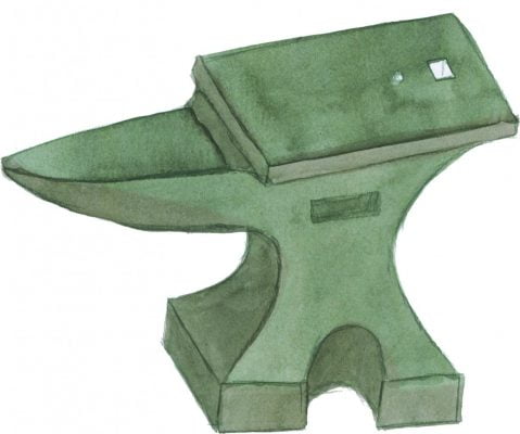 Illustration of an anvil