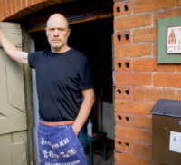 Male standing in a doorway