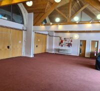 The main hall of St George’s Church