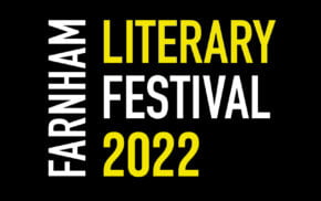 Farnham literary festival logo 2022