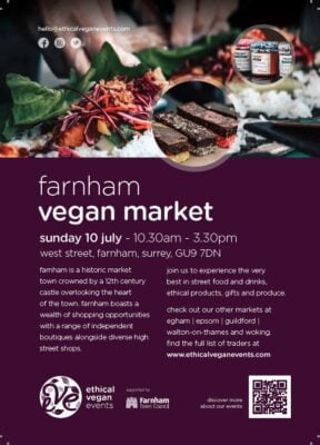 Farnham Vegan Market Poster