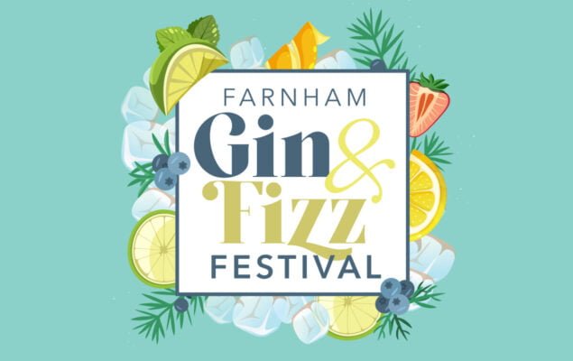 farnham gin and fizz festival poster
