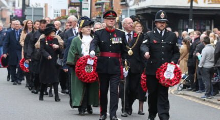 Remembrance Sunday parade