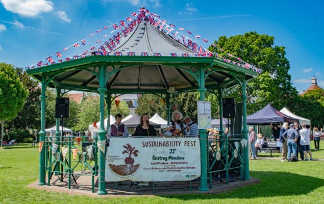 Farnham Sustainability Festival image of bandstand