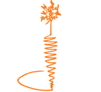 An illustration of a carrot that also looks like a pencil