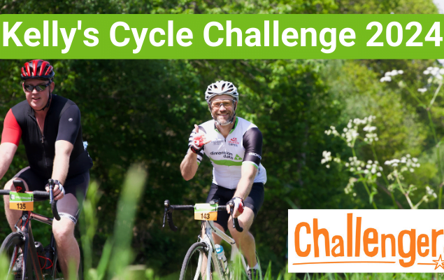 Poster of a cycle challenge.