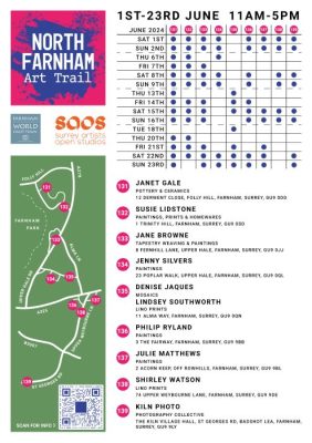 Art trail event poster