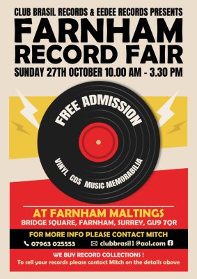 Farnham Record Fair event poster