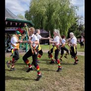 Group of Morris dancers.