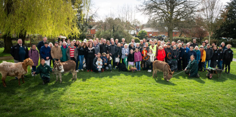 Large group of people