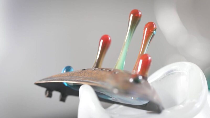 Glass object