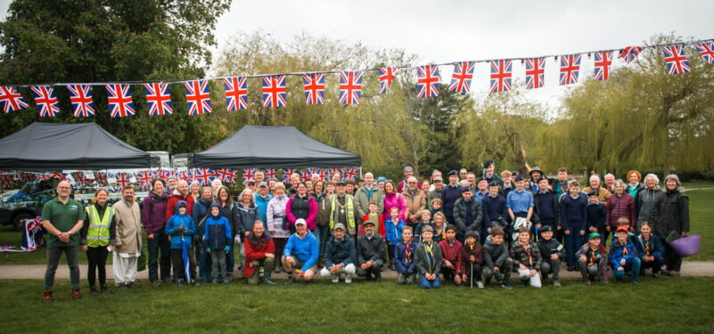 Large group of people.