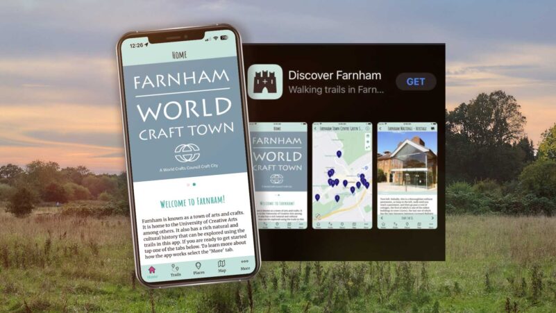Discover Farnham App Landscape