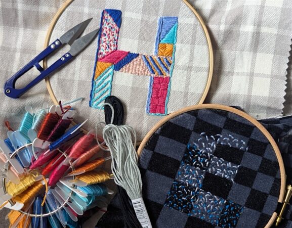 Creative Stitched Lettering with Louise Anderson