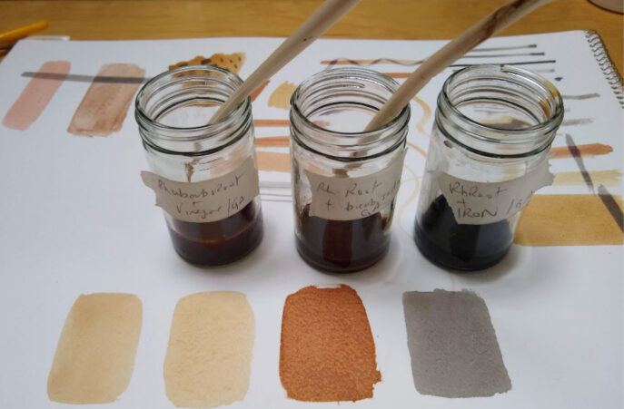 Botanical inks