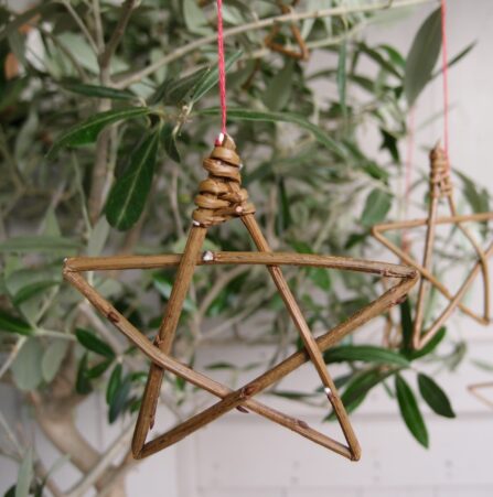 Craft Your Year – Free Family Workshops: Willow Stars – Judith Needham