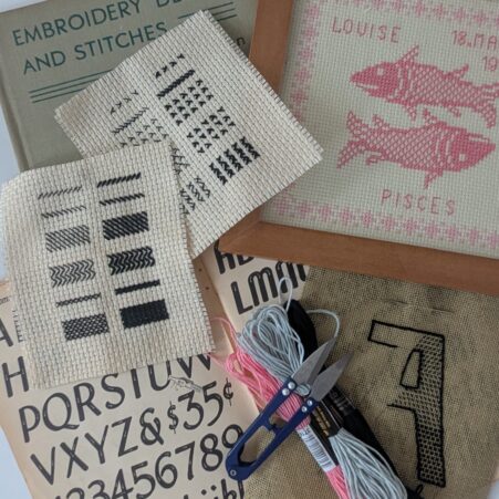 Cross stitched & Creative Embroidery