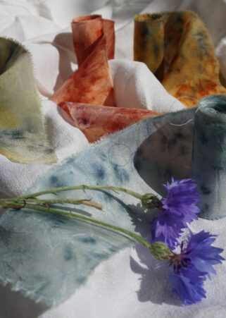 Discover the Poetry of Nature: Natural Dye Ribbon Workshop