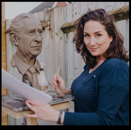 Portrait Sculpture in Clay