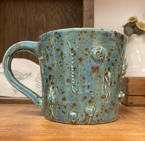 Sprig Decorated Cup or Bowl