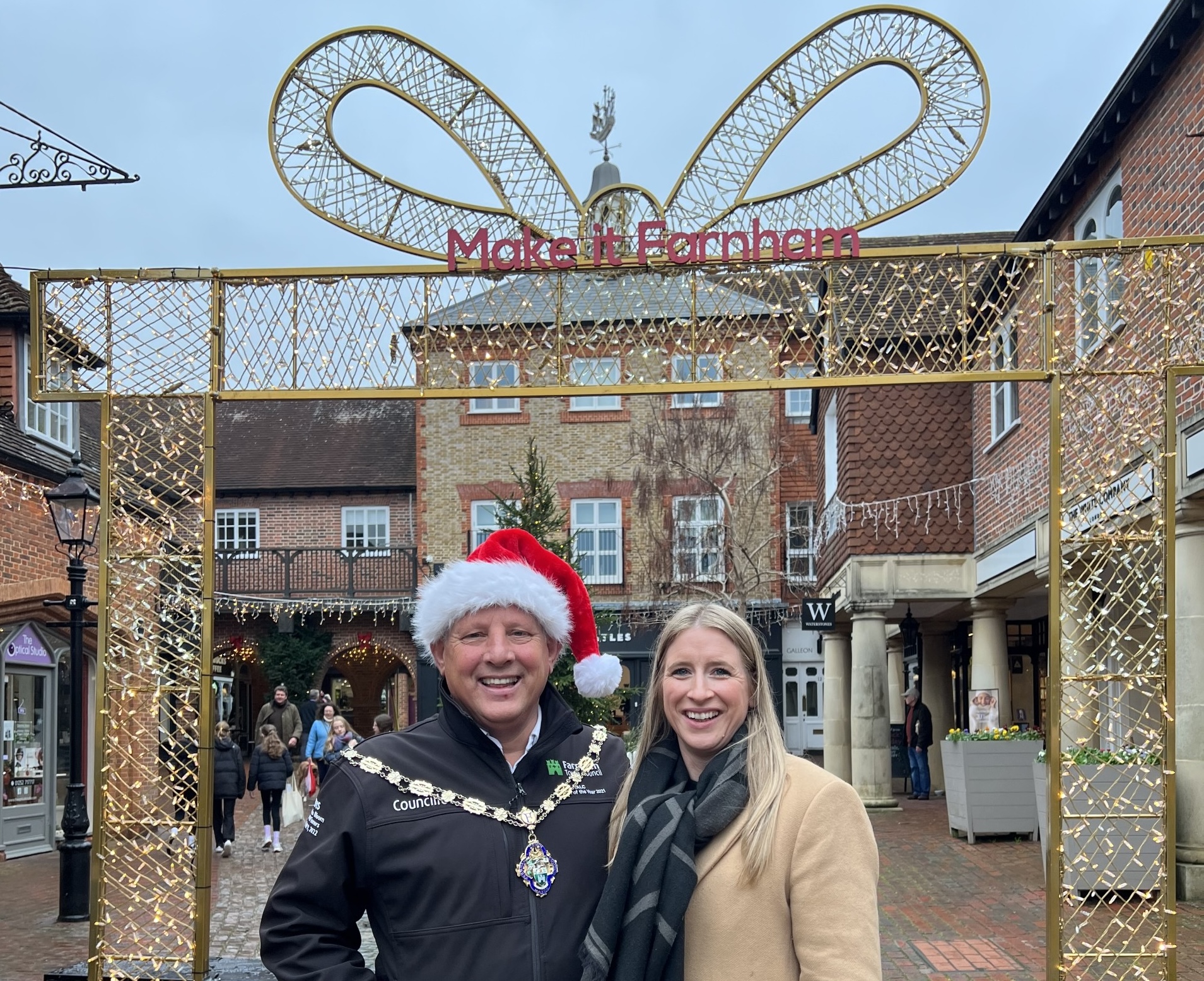 Park for £1 in Farnham