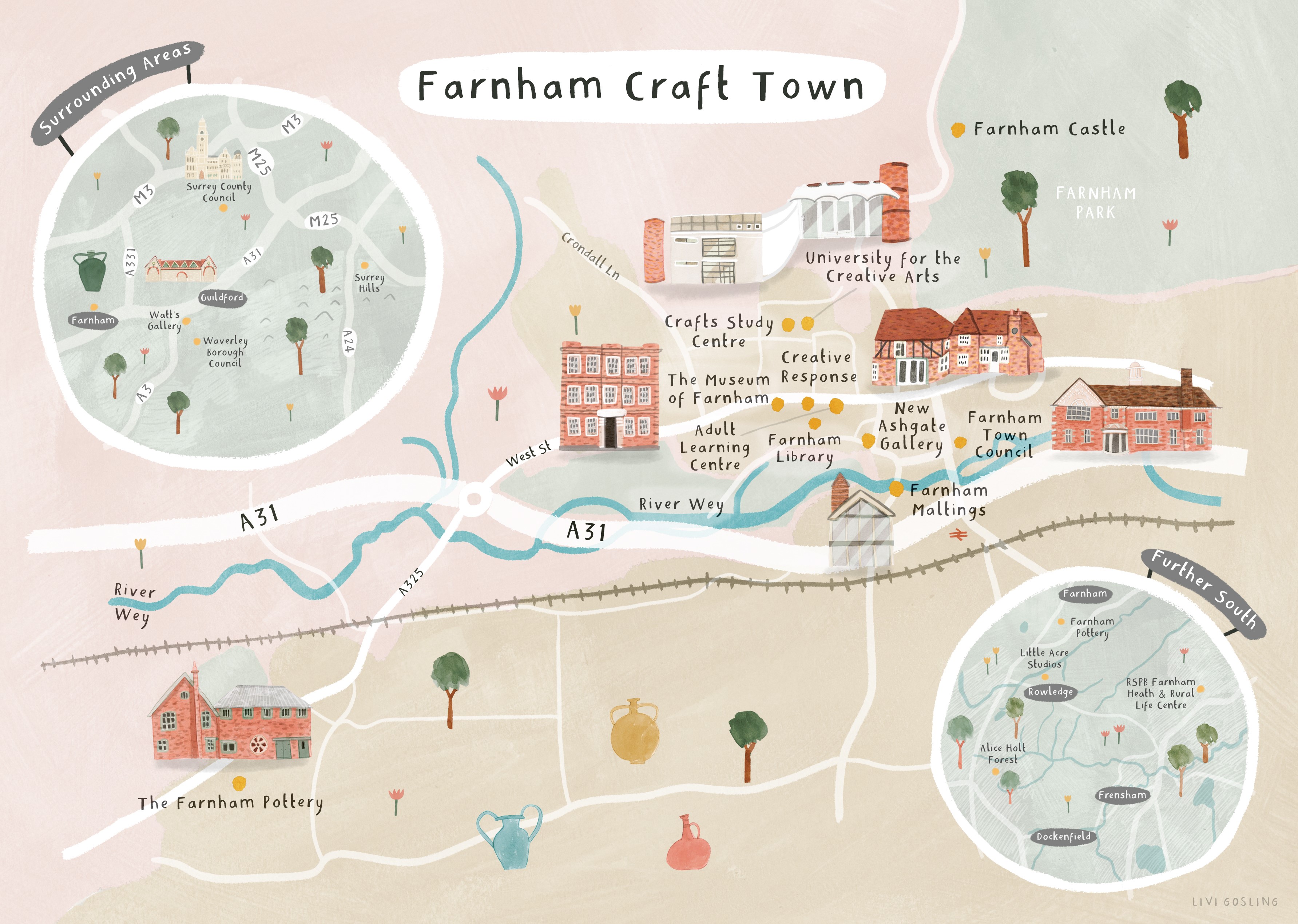 Craft Town Map 2019