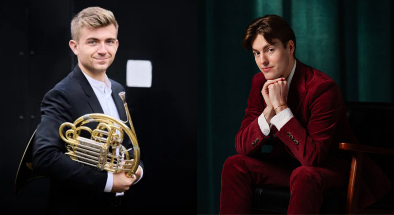 Serenade for Voice and Valves with tenor Laurence Kilsby and horn virtuoso Ben Goldscheider