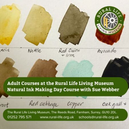 Natural Ink Making at the Rural Life Living Museum
